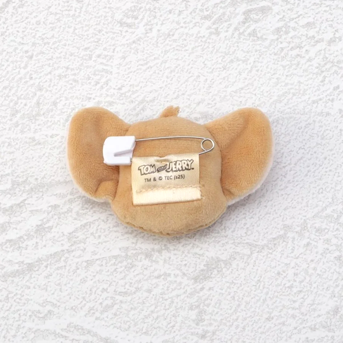 Tom & Jerry Plush Pin – Soft 3D Character Brooch