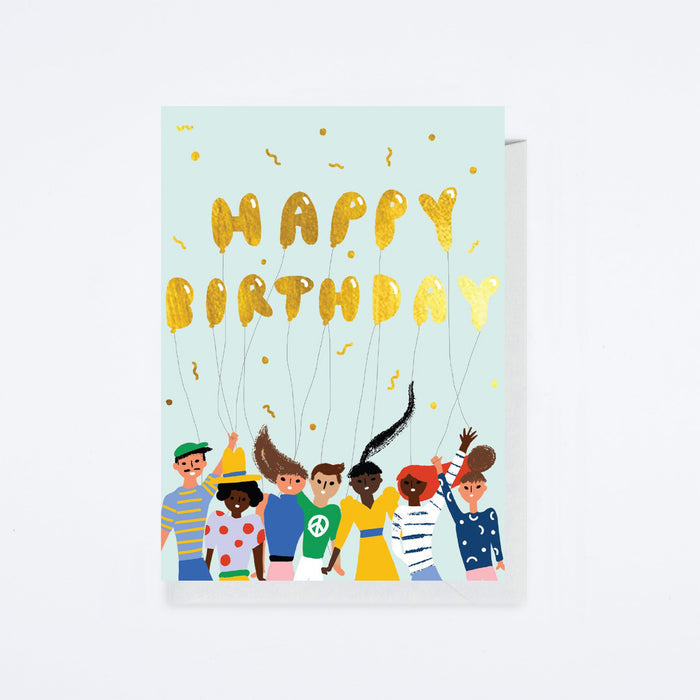 Tomodachi Birthday Card