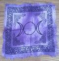 TRIPLE MOON ALTAR CLOTH (PURPLE)