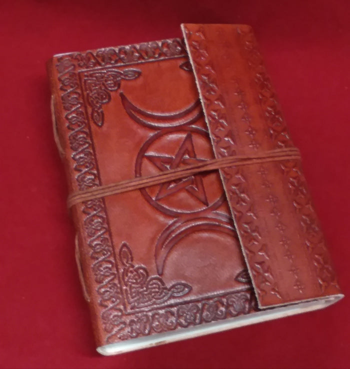 TRIPLE MOON PENTACLE JOURNAL  (BOS)