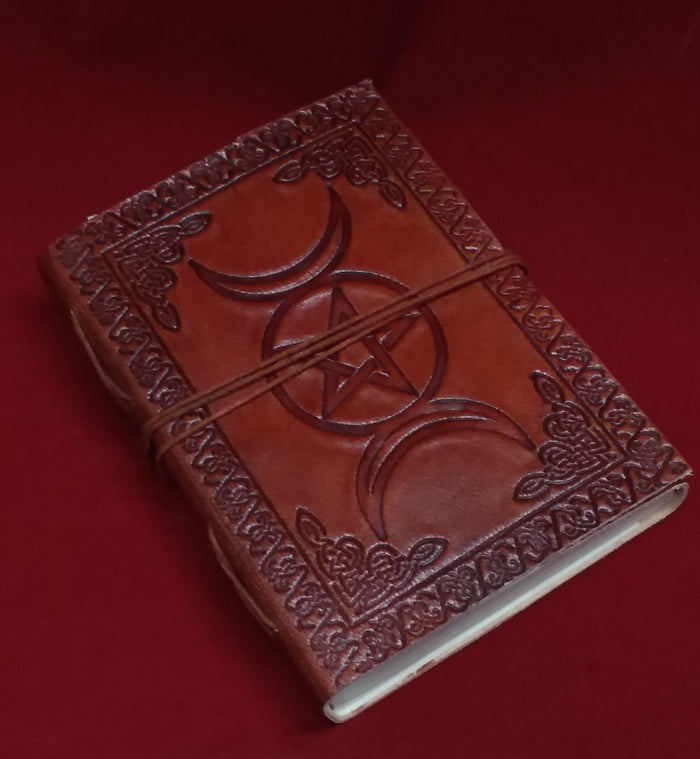 TRIPLE MOON PENTACLE JOURNAL  (BOS)