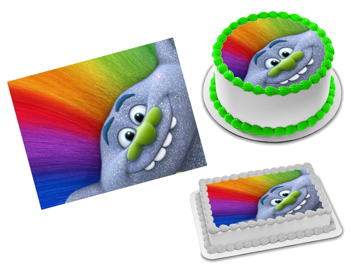 Trolls Guy Diamond Edible Image Frosting Sheet #14 (70+ sizes)