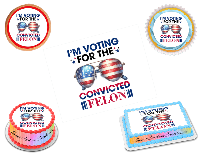 Trump Edible Image Frosting Sheet #21 (70+ sizes)