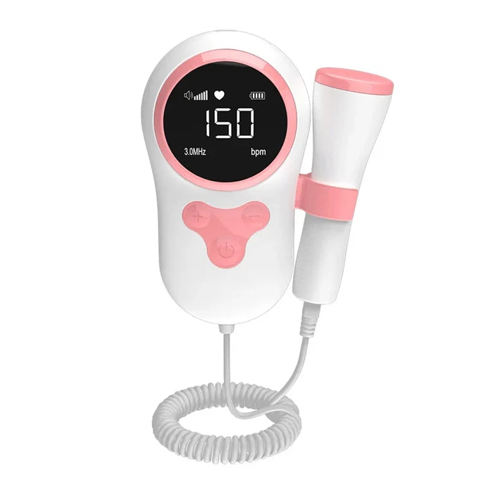 3MHz Ultrasonic Baby Heartbeat Monitor - Cozy Nursery