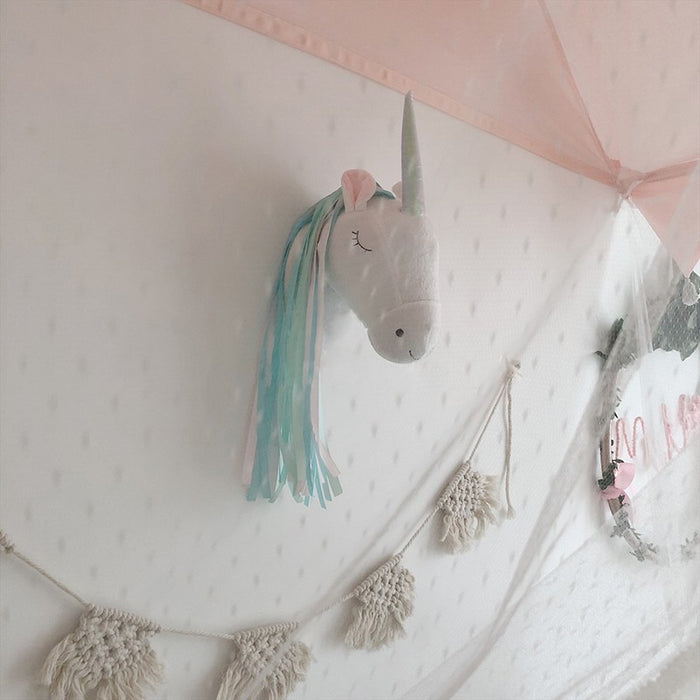 Unicorn Head Wall Décor