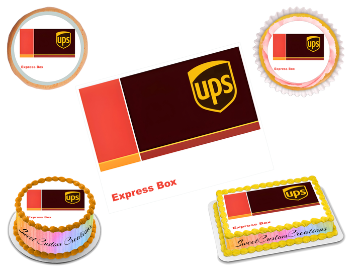 UPS Edible Image Frosting Sheet #10 (80+ sizes)