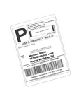 USPS Priority Label Edible Image Frosting Sheet #1 (80+ sizes)
