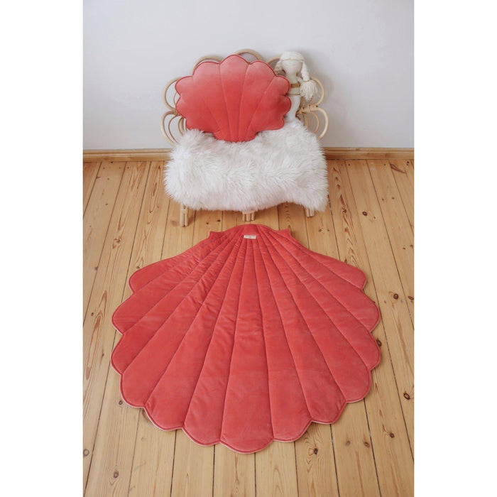 “Coral” Velvet Shell Mat