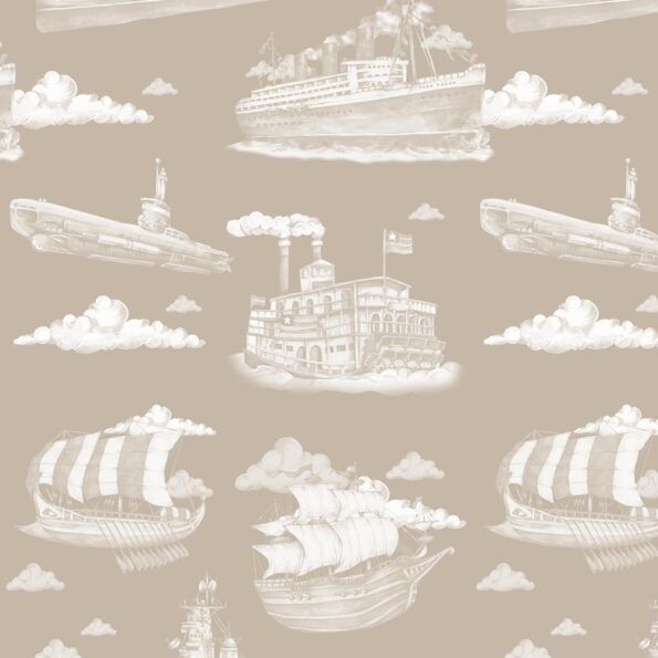 Vessel Wallpaper - Cozy Nursery