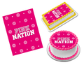 Victoria's Secret Pink Edible Image Frosting Sheet #12 (70+ sizes)