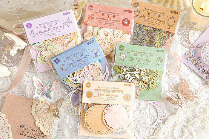 Vintage Lace Die-Cut Sticker Set