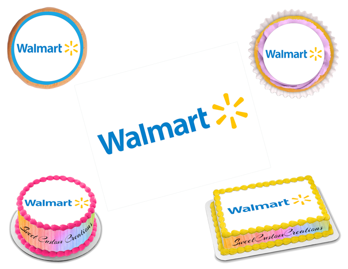 Walmart Edible Image Frosting Sheet #1 (80+ sizes)