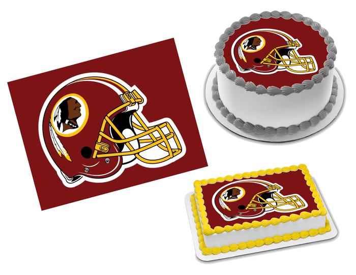 Washington Football Team Edible Image Frosting Sheet #11 (70+ sizes)