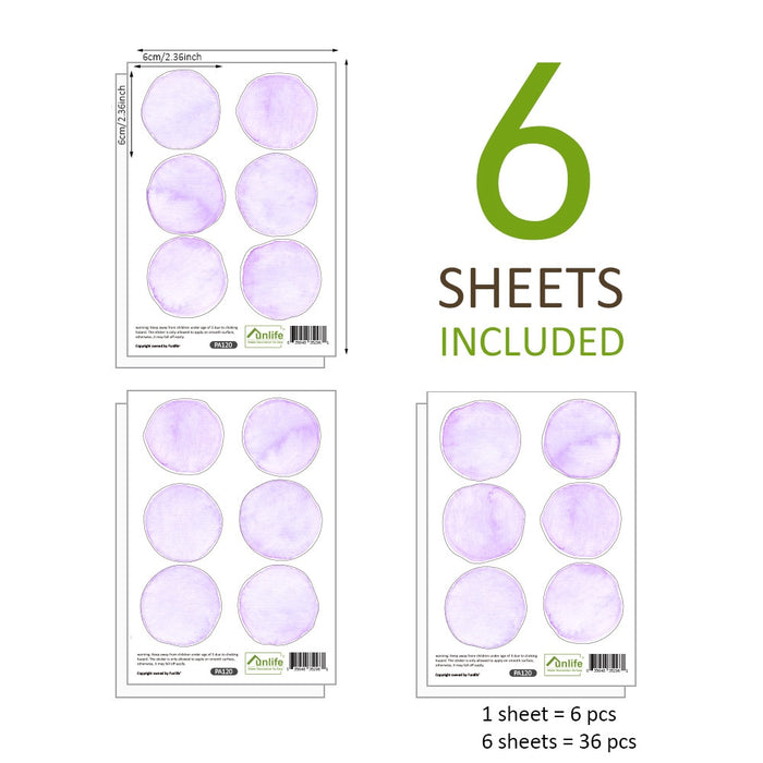Watercolor Dot Wall Decals - Cozy Nursery