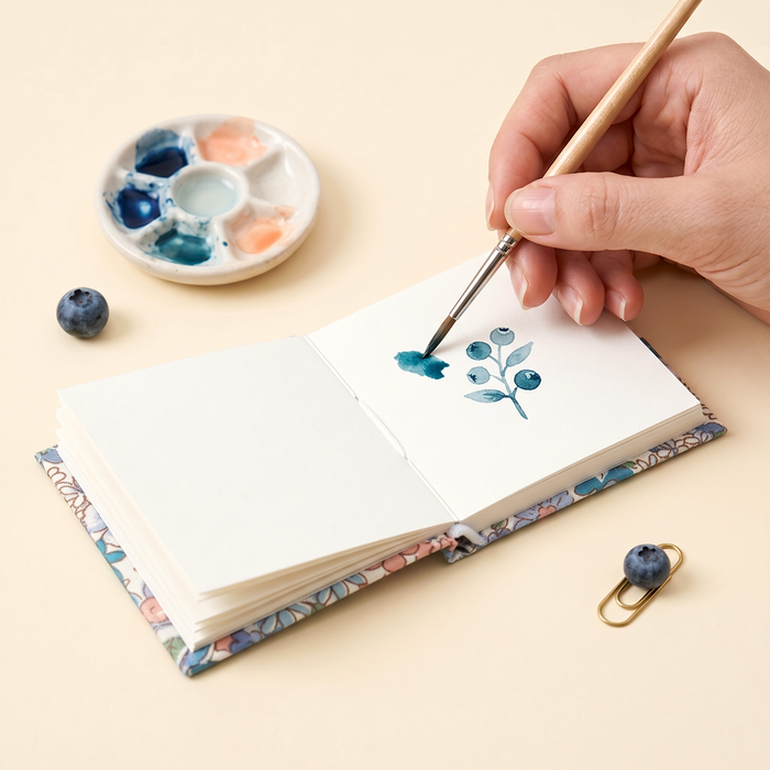 Wildflowers Mini Art Sketchbook