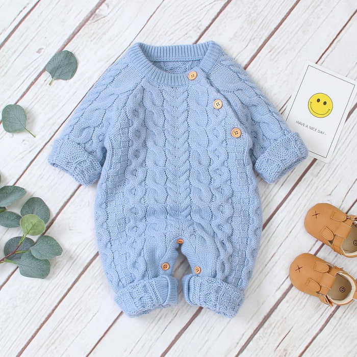 Winter Knitted Romper