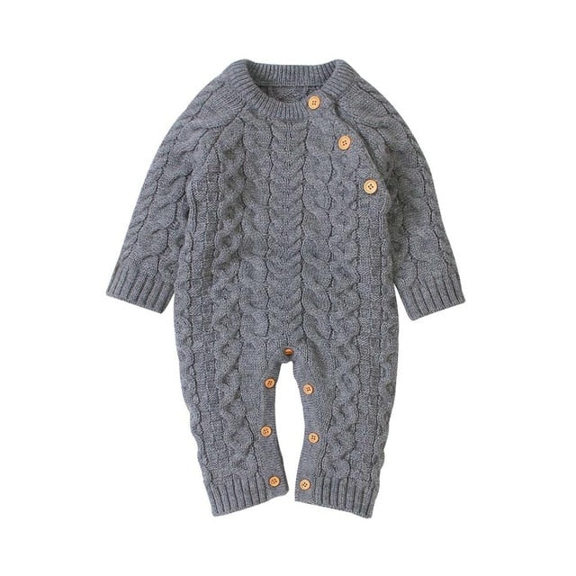 Winter Knitted Romper