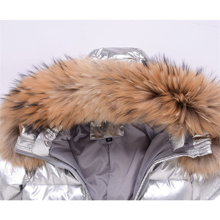 Winter Waterproof Baby Snowsuit
