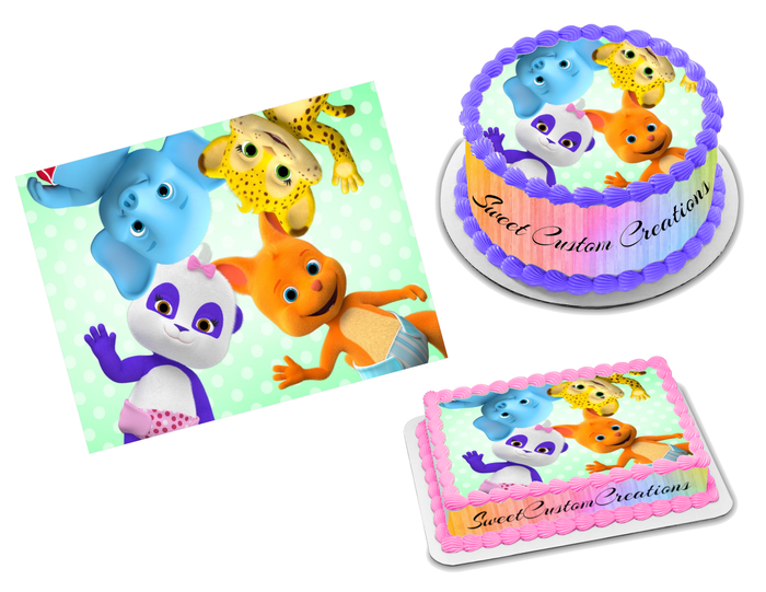 Word Party Edible Image Frosting Sheet #7 (70+ sizes)