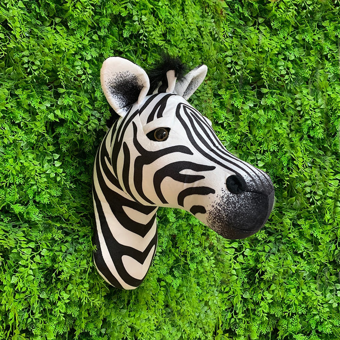 Zebra Animal Head Décor