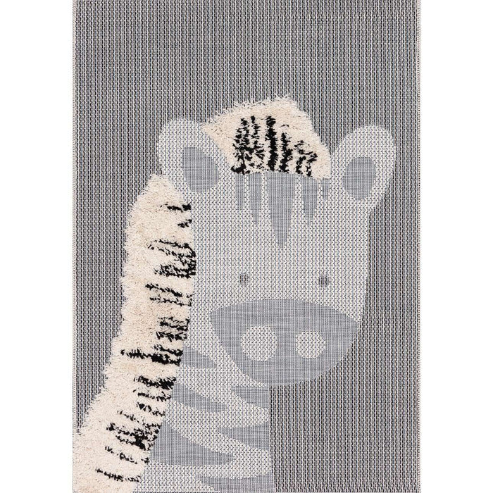 Zebra Rug - Cozy Nursery