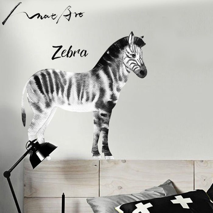 Zebra Wall Sticker - Cozy Nursery