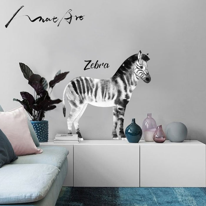 Zebra Wall Sticker - Cozy Nursery